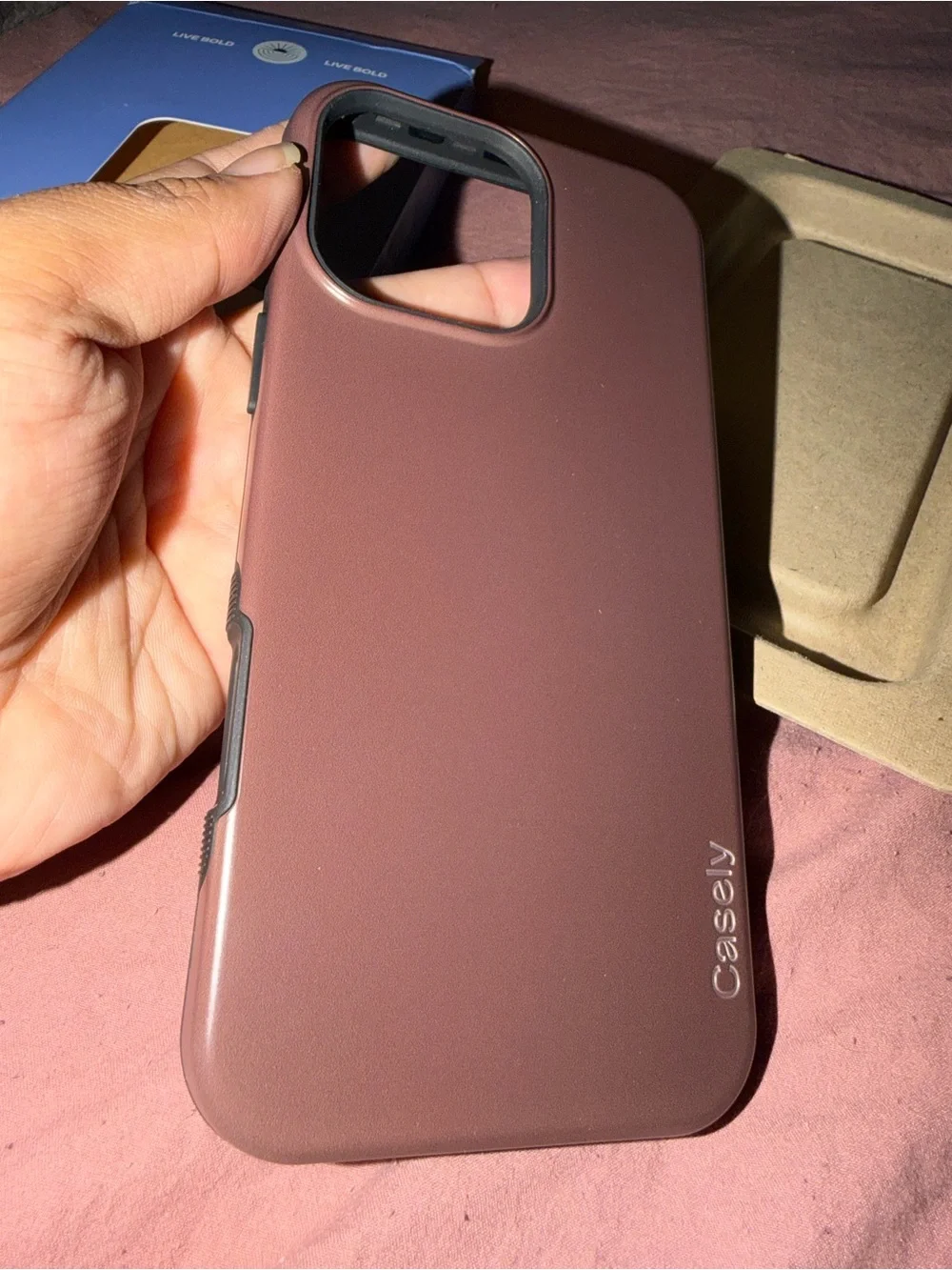 Casely Bold Protective Phone Case - Casely Brown